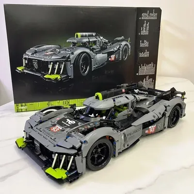 Blöcke 1775 Stück 9X8 24H Super Racing Car Bauspielzeug Hybrid Hypercar Modell Kinder Erwachsene Image