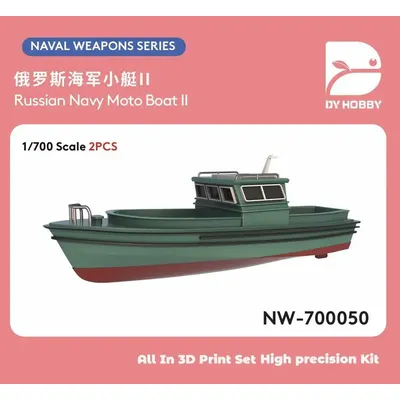 Schweres Hobby NW- 700050 Russisches Marine-Motorboot II im Maßstab 1:700 Image