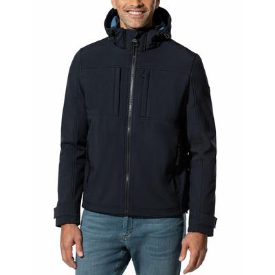 Walbusch Herren Softshell Jacke Wind und Wetter Blau Image