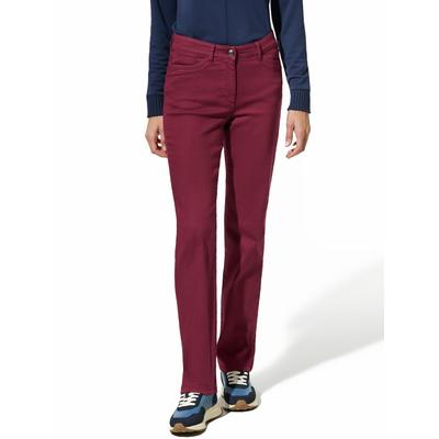 Walbusch Damen Five-Pocket-Jeans-Cosy-Stretch Rot Image