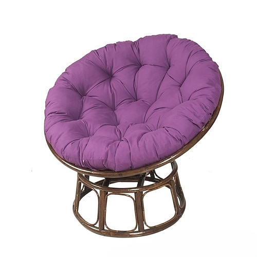 rundes Kissen für Balkon, Terrasse, Garten, Outdoor oder Indoor, Stuhlkissen, Hängekissen, Eier-Ersatz-Stuhlkissen Image