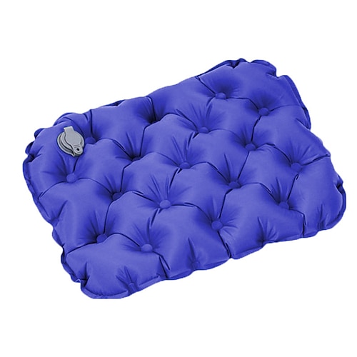 Aufblasbare Matratze zum Sitzen im Freien, ultraleichtes Sitzkissen, Camping-Sitzunterlage, Luftmatratze zum Wandern und Rucksackreisen Image