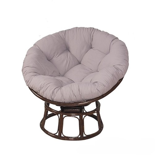 rundes Kissen für Balkon, Terrasse, Garten, Outdoor oder Indoor, Stuhlkissen, Hängekissen, Eier-Ersatz-Stuhlkissen Image