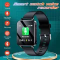 Registratore vocale digitale Lettore MP3 Bluetooth 5.0 da 16 GB 32 GB Registratore con cancellazione del rumore Hi-Fi Mini orologio sportivo