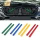 Per BMW X3 X4 X5 G01 G02 G05 F25 F26 2011- 2019 2020 2021 2022 Auto Griglia Anteriore Trim Strisce Copertura Auto Styling Accessori