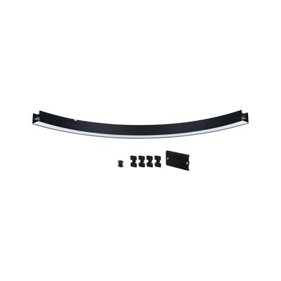 PAULMANN Schienensystem-Leuchten "Linion Lichtkanal 90 2x750lm 3000K", schwarz, B:53,5cm H:4,0cm T:53,5cm, Stromschienensysteme Image