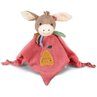 Schmusetuch STERNTALER "Emmily", Baby, rot (korallenrot), Polyester, Baumwolle, Schnuffeltücher Image