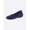 Ballerina CLASSIC, Damen, Gr. 39, blau (marine), Textil, Basic, Schuhe