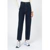 Bequeme Jeans FRESHLIONS "Silvia", Damen, Gr. L, EURO-Größen, blau, 100% Baumwolle, unifarben, casual, Jeans, mit stylischer 7/8-Länge