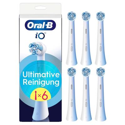 Oral-B - iO Ultimative Reinigung in Weiß Elektrische Zahnbürsten 6 ct (44.99 € / 1 ct)