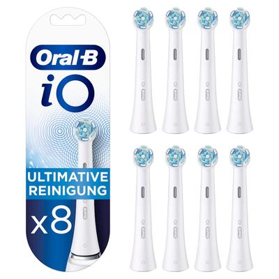 Oral-B - iO Ultimative Reinigung in Weiß Elektrische Zahnbürsten 8 ct (54.99 € / 1 ct) Image