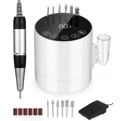TEMU Nail Drill, 35000 Rpm Electric Nail Drill, Professional Nail Drill With Sanding Bands And , Manicure Polishing Tool For Acrylics, Gels, Calluses, Natural Nails Image