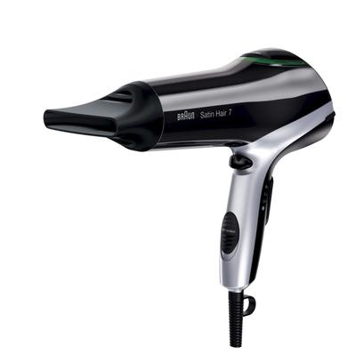 Braun Satin Hair 7 HD 730 mit Diffusor Aufsatz in Schwarz Image