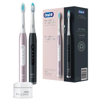 Oral-B Pulsonic Slim Luxe 4900 in Schwarz/Rosegold Image