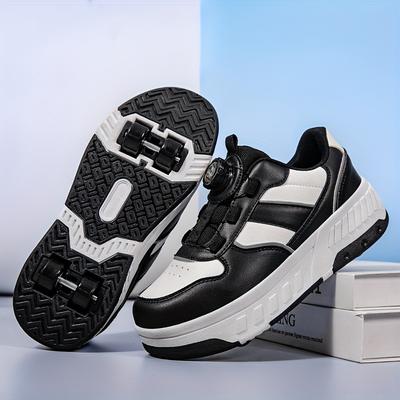 TEMU Unisex Stylish Roller Shoes With Detachable Components - Skates, Outdoor Sports, Suitable For Men And Women - Ideal For Birthday And Christmas Gifts. Image