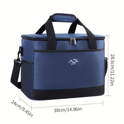 TEMU 26l New Portable Insulation Bag, Portable Outdoor Insulation Bag, Built-in Insulation Layer, Large Capacity Insulation Bag, Non-food Contact Image