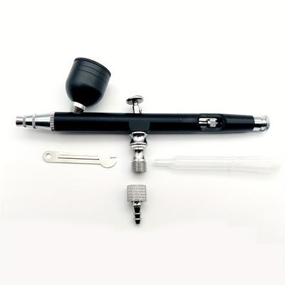 TEMU 0.3mm Airbrush Gravity Feed Spray Kit Trigger Spray For Cake Decorating Painting Models Art Craft Image