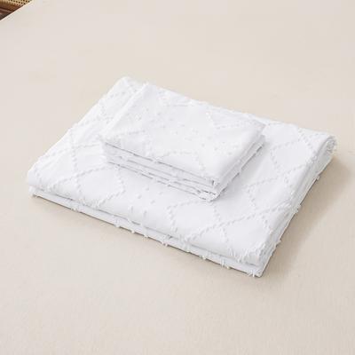 TEMU Modern Simple Solid Color Scissors Bohemian Bedding Duvet Cover, Washable Microfiber Soft Comforter Set Two/piece Three-piece Image