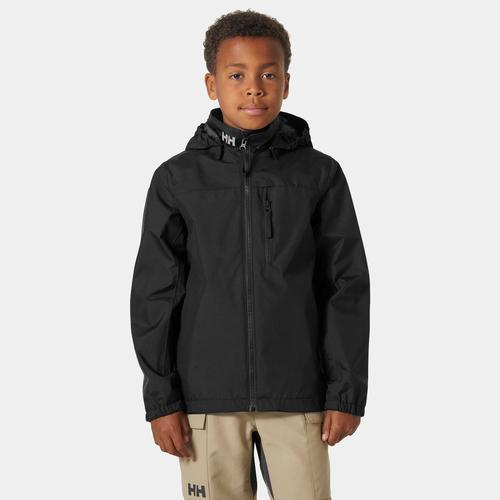 Helly Hansen Juniors’ Crew Hooded Jacket Black 176/16