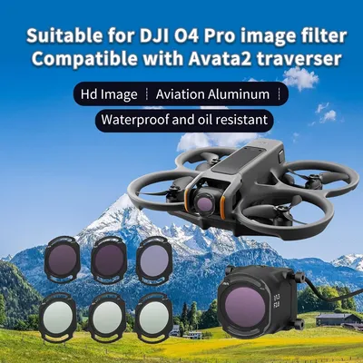 Lens Filter for DJI O4 Air Unit Pro Avata 2 Optical Glass Lenses UV CPL ND8 ND16 ND32 ND64 for DJI O4 Pro Avata 2 Accessories