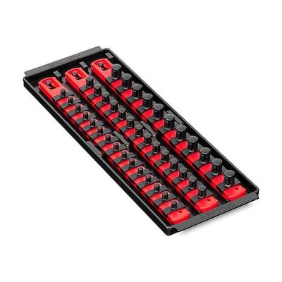 ERNST MANUFACTURING 8490 SocketTray,Red,Plastic,147/8in,1PK