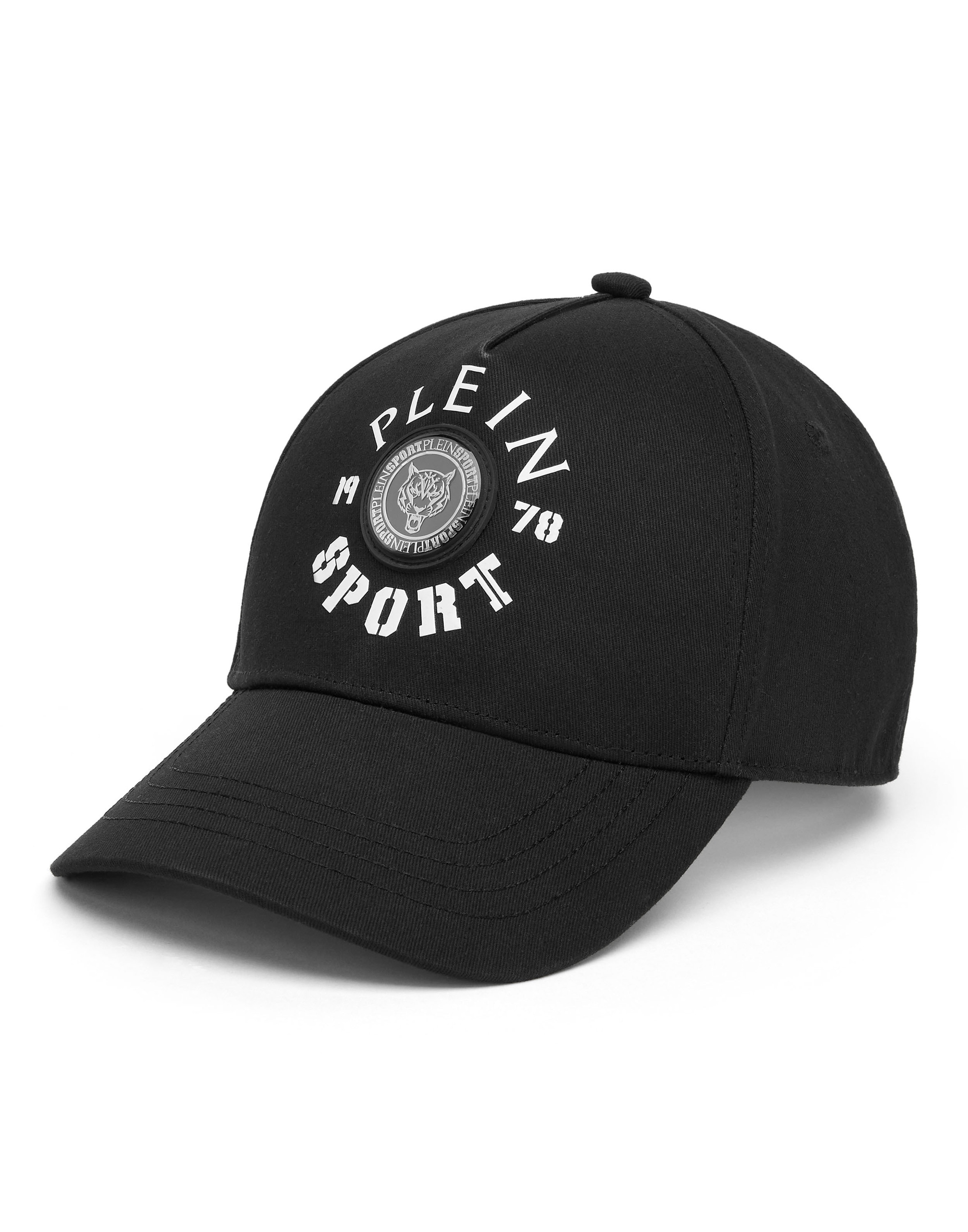 Baseball Cap PLEIN SPORT "Tiger", Damen, schwarz-weiß (0201, schwarz, weiß), Caps Image