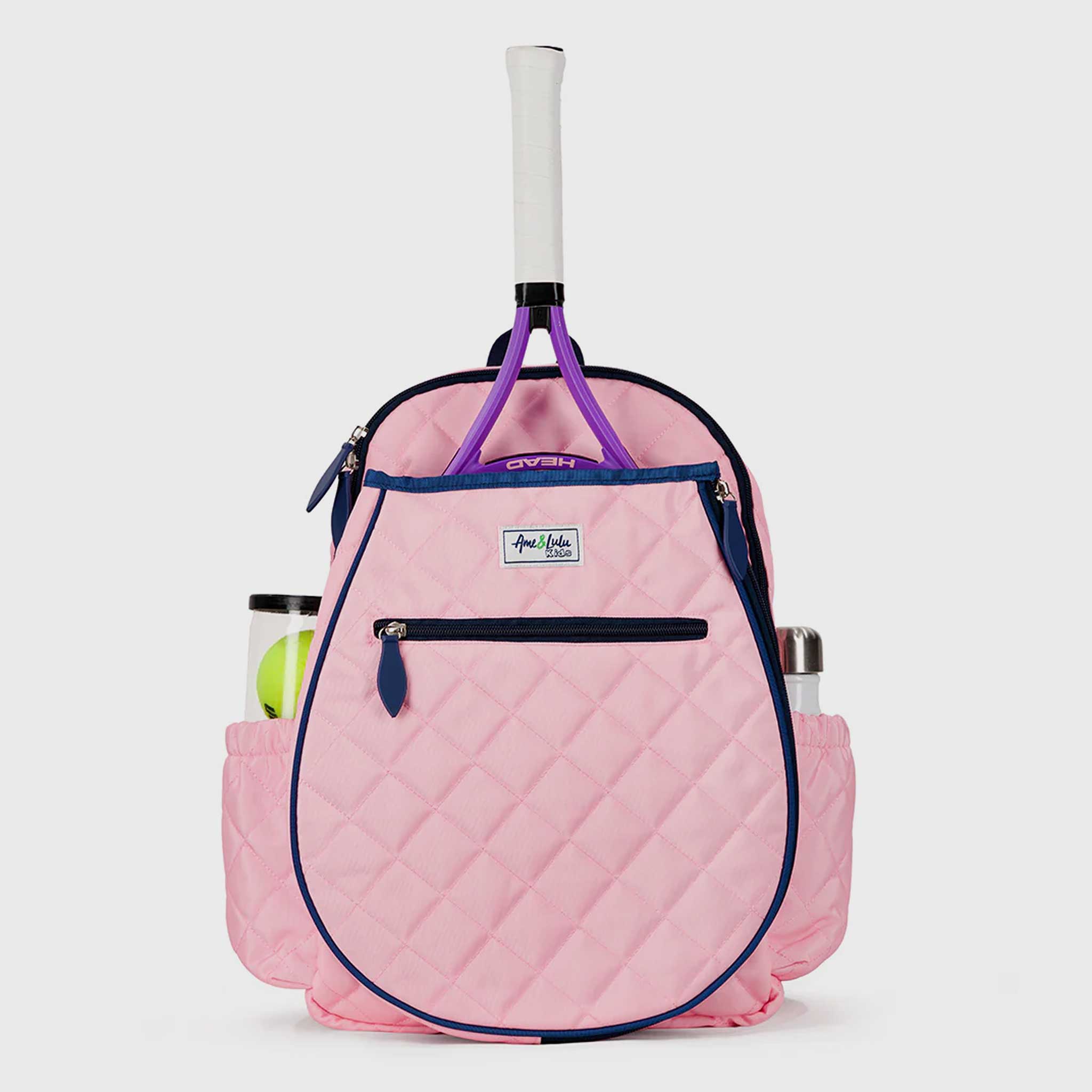 Ame and Lule Big Love Tennis Kids' Backpack Tennis Bags Quilted Blush
