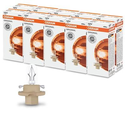 Osram 10x Glühlampe, Instrumentenbeleuchtung [Hersteller-Nr. 2452MFX6] Image
