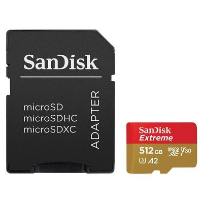 SanDisk Speicherkarte microSDXC-Card Extrem 512 GB Image