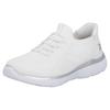 Slip-On Sneaker RIEKER SPORT "Ready2GO", Damen, Gr. 38, weiß, Textil, Lederimitat, sportlich, Schuhe, Halbschuh, Freizeitschuh, Slipper mit MemoSoft-Innensohle, Topseller
