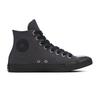 Sneaker CONVERSE "CHUCK TAYLOR ALL STAR HEAVY CANVAS", Gr. 44,5, schwarz matter, schwarz, schwarz, Textil, sportlich, Schuhe