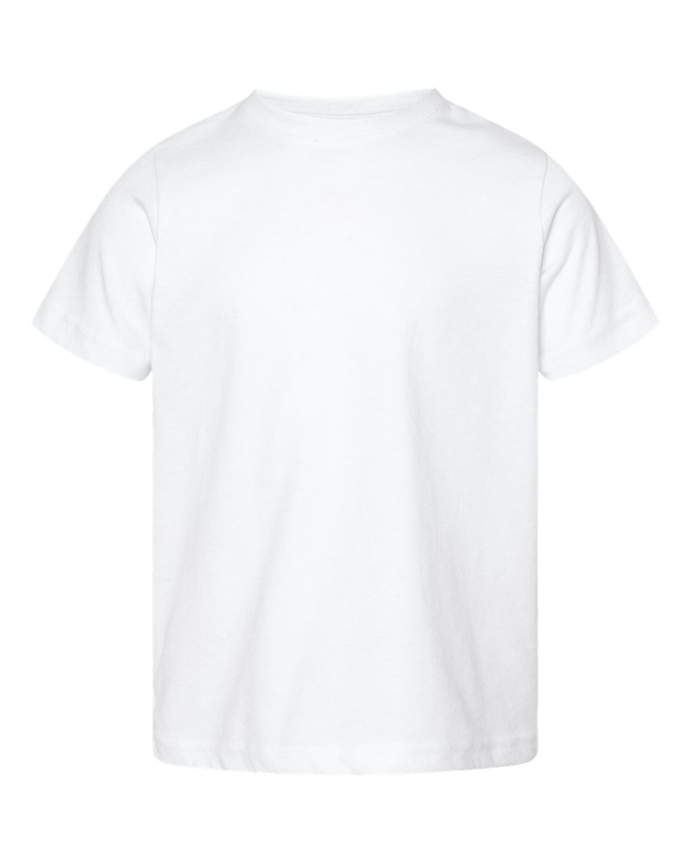 Rabbit Skins 3321 Toddler Fine Jersey T Shirt in Blended White size 2 | Cotton LA3321, RS3321