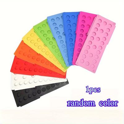 TEMU Colorful Plastic Folding Clothes Board - Durable, Space-saving Laundry Organizer For Small Shirts And T-shirts, Random Color, Laundry Room Accessories, Laundry Room Accessorie Image