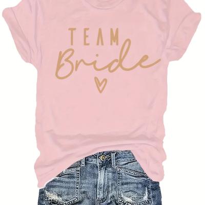 TEMU Plus Size Print T-shirt, Fashionable Relaxed Fit Short Sleeve Crew Neck Top For Summer & Spring, Women's Plus Size Clothing Image
