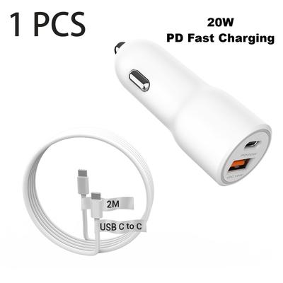 TEMU 138w Usb C Car Charger, Pd 100w +pd 20w Pd3.0 Pps Type C Car Charger Adapter, Fast Charging Car Charger For Iphone Plus 15 Pro 15 Pro Max, Galaxy S24 S23 Ultra, Ipad, And More Image