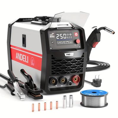 TEMU Andeli Integrated Gasless Small Household Welding Machine 220v/120a Image