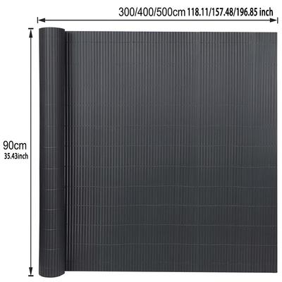 TEMU Colour 90 -180cm High Pvc Privacy Screen W Privacy Fence Balcony Privacy Screen With Ties Protection Uv Protection For Garden Patio Image