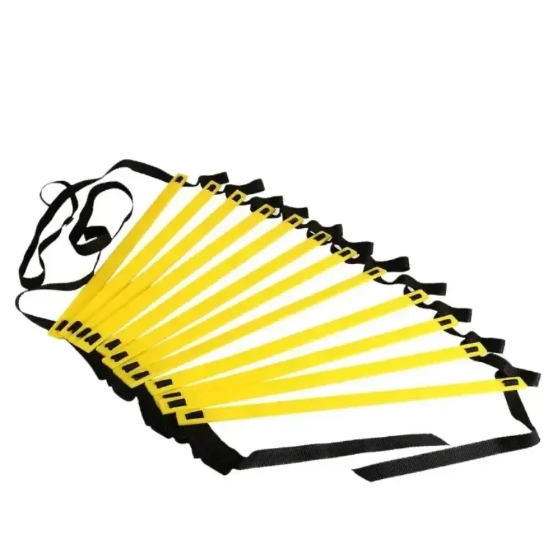 Sport-Agility-Leiter, Fußball, verstellbarer Nylongurt, springende Leiter, Geschwindigkeit, Fitness, Körperkoordination, Aufwärmtrainingsgerät Image