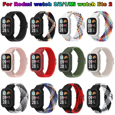 Armband + Gehäuse für Redmi Watch 3 2 1 Armband Sport Nylon Armband Armband Mi Watch Lite 2 3 Ersatz Image