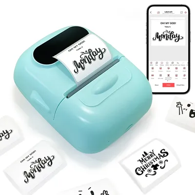 MARKLife P50 Thermo-Wireless-Etikettendrucker, tragbarer Bluetooth-Aufkleber, Mini-Drucker, Barcode-Etikettendrucker, Preisschild-Drucker, DIY
