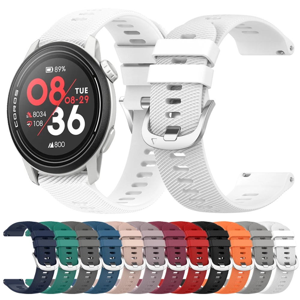 Silikonarmband für COLMI P71/P81/P82/P73/P76/P78 Ersatz-Uhrenarmband 20 22 mm für COLMI C81/V68/V70 Sport-Armband Image