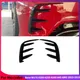 For Mercedes Benz W176 A200 A250 A260 A45 AMG 2013-2018 Car Rear Bumper Lip Body Kit Vent Canards Air Knife Spoiler Accessories