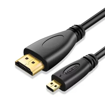 Micro HDMI zu HDMI 1,4 V Kabel 0,3 M-10 M HDMI-Kompatibel Zu Micro HD-Kompatibel Konverter TV PC PS3 Image
