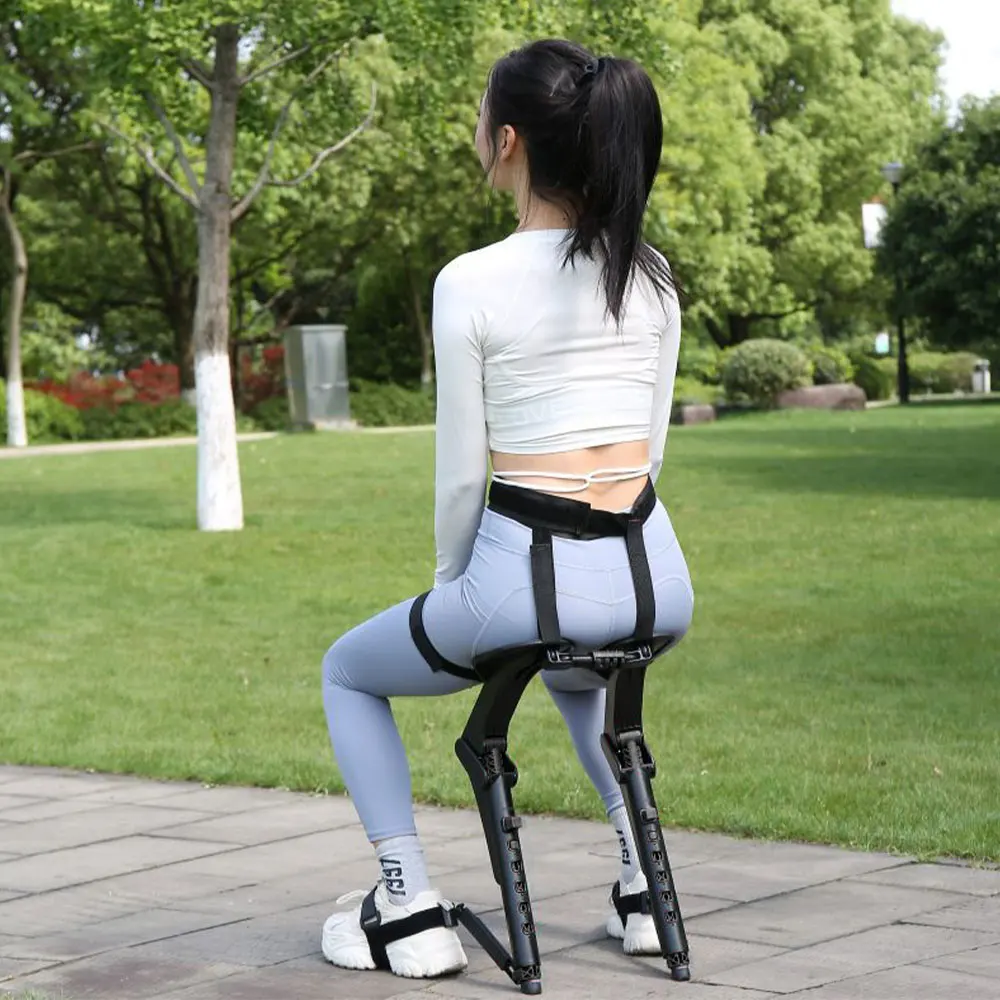 Exoskelett Tragbarer Sport Leichter Klappstuhl Angeln Klapphocker Outdoor Tragbarer Reise-Multifunktionssitz Neu