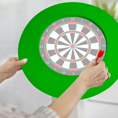 Spleißen von Dartscheiben, Wandschutz, Dartscheiben-Surround-Puzzle, Dartscheiben-Ring Image