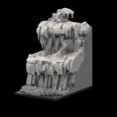 823PCS MOC Die Herr der Ringe Caradhras/Minen von Moria Modulare Modell Bausteine Stapeln Ziegel Image