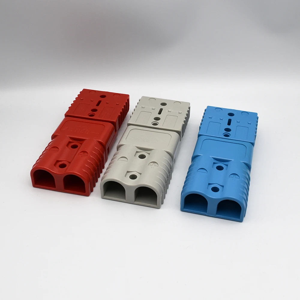 Elektrischer Batterieladeanschluss, männlicher und weiblicher Steckverbinder, Schnellladung für Wohnwagen, Boot, 175 A, 2 Stück Image