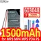 KiKiss Battery 1500mAh 603048 For LED Light DVD GPS MP3 MP4 MP5 PDA for PSP power bank