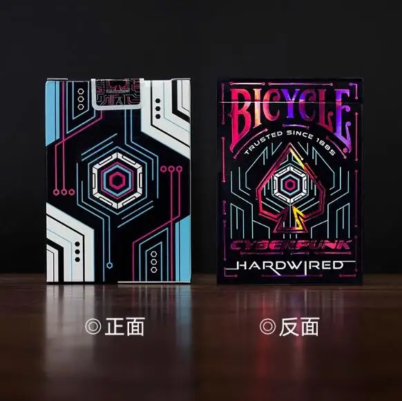 Bicicletta Cybercity Carte da gioco Mazzo Giochi di carte magiche Trucchi magici per mago Battitore di carte Carte da poker Collezione di oggetti di scena magici