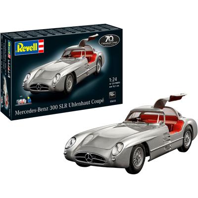 Modellbausatz REVELL "Mercedes-Benz 300 SLR, Jubiläumsset", silber (silberfarben), Modellbausätze, KinderB:7,3cm H:5cm L:18,1cm, Made in Europe, B:7,3cm H:5cm L:18,1cm